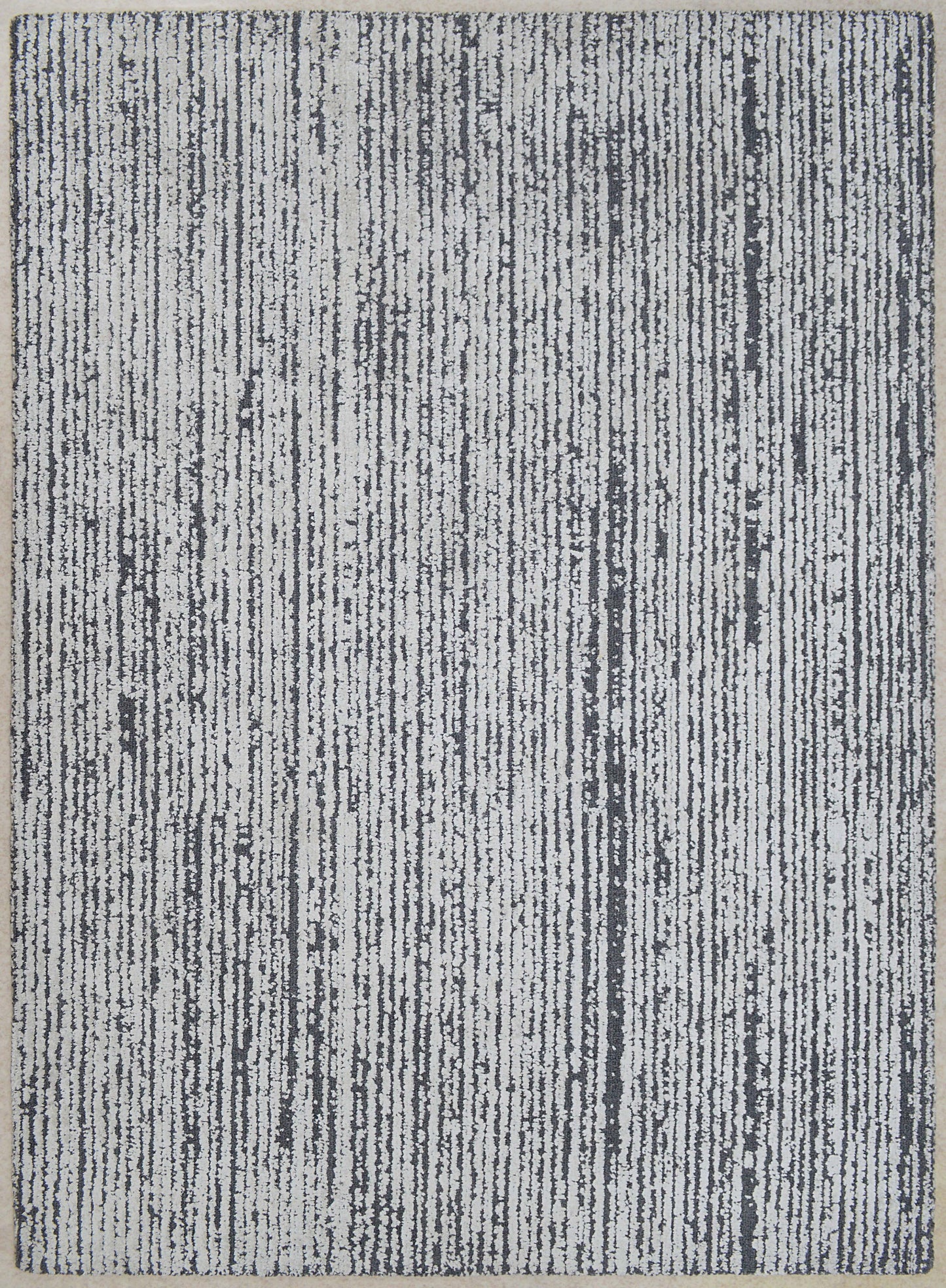 Alfombra de viscosa y lana 160x230