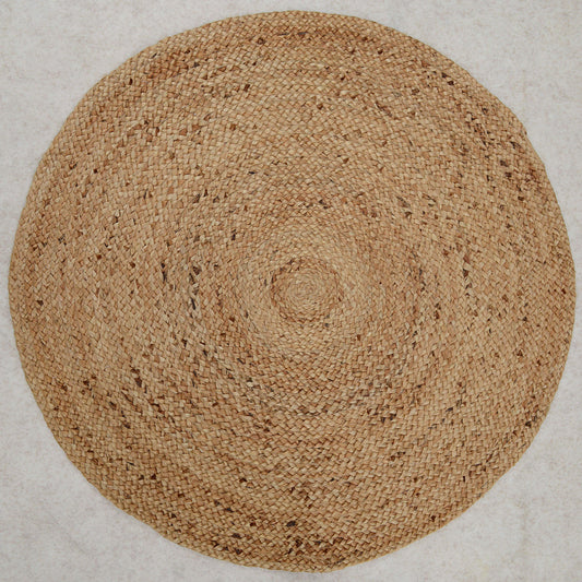 Alfombra de yute redonda Ø 90 cm y Ø 120 cm