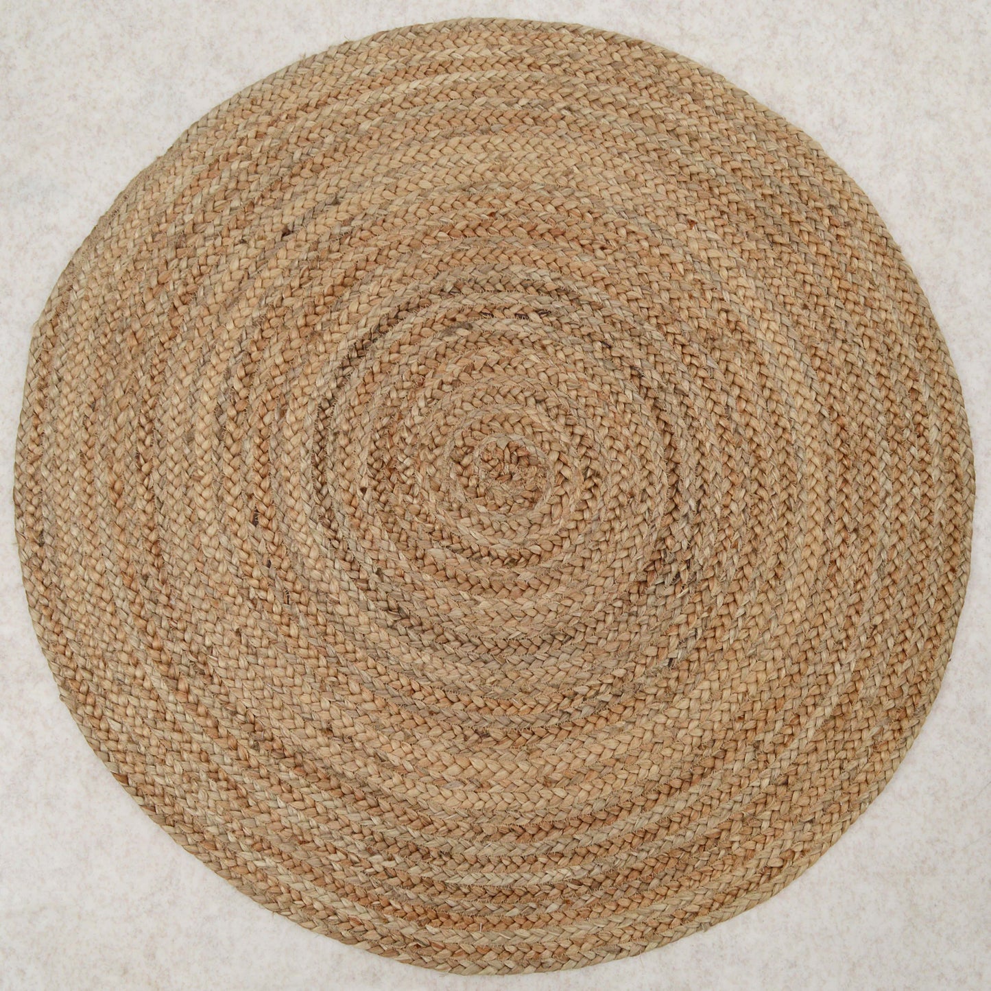 Alfombra de yute redonda Ø 90 cm y Ø 120 cm