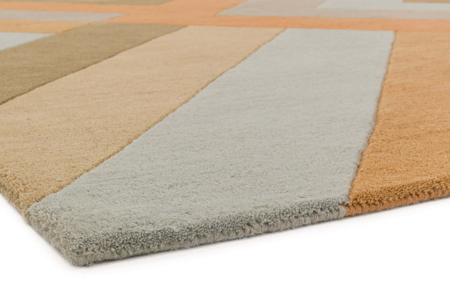 Alfombra de lana mod. REEF/BIG ZIG
