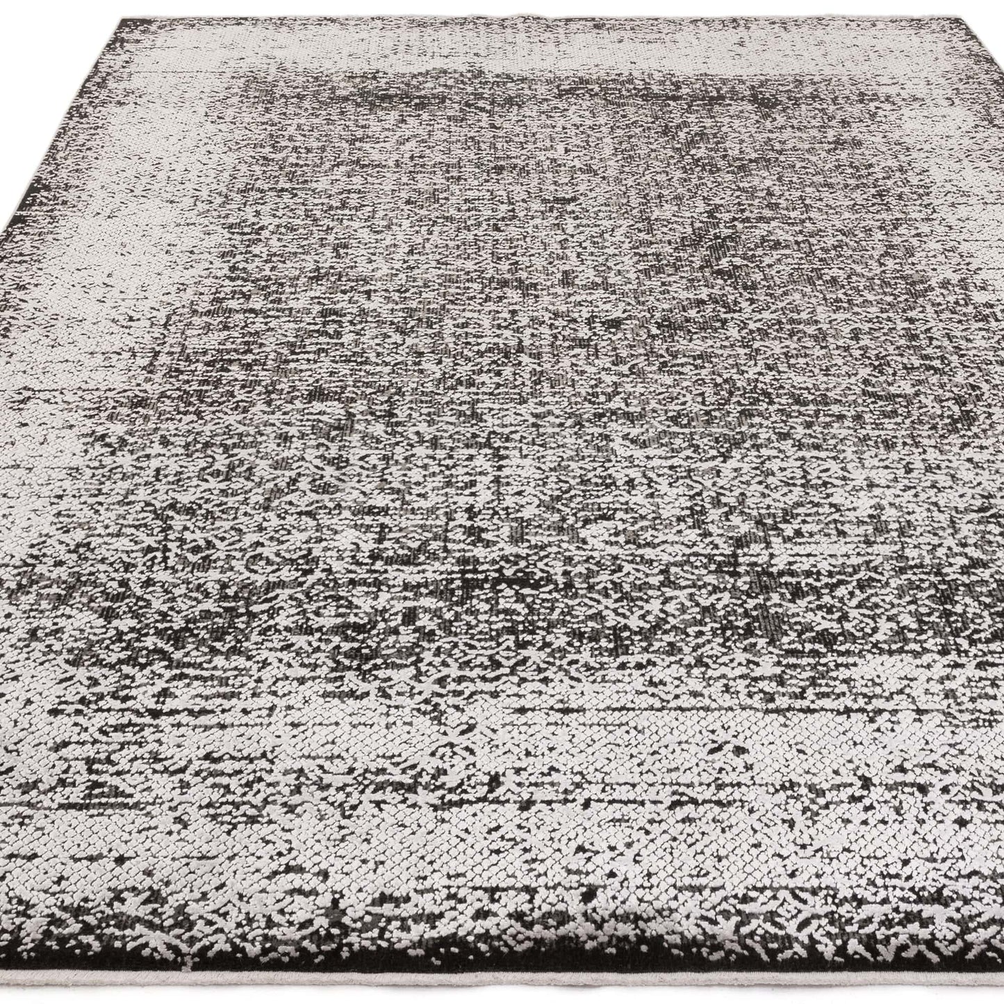Alfombra de viscosa y acrílica mod. ELODIE