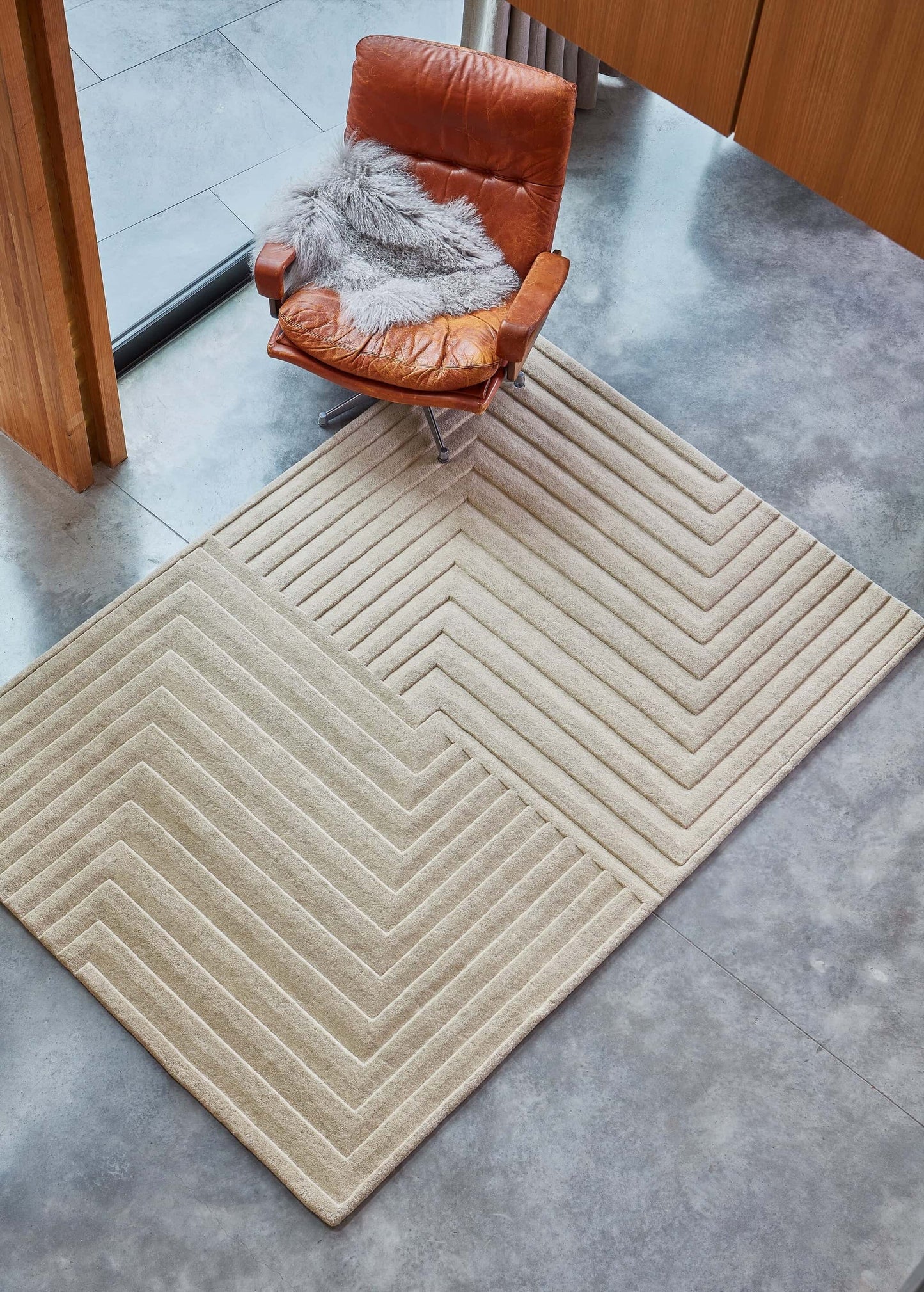 Alfombra de lana mod. FORM