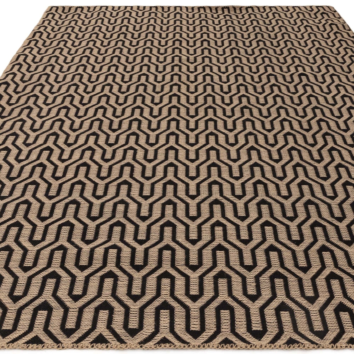 Alfombra de yute y algodón mod. GLOBAL