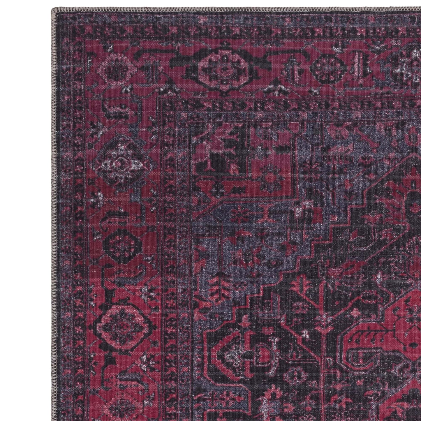 Alfombra de chenille y algodón mod. KAYA