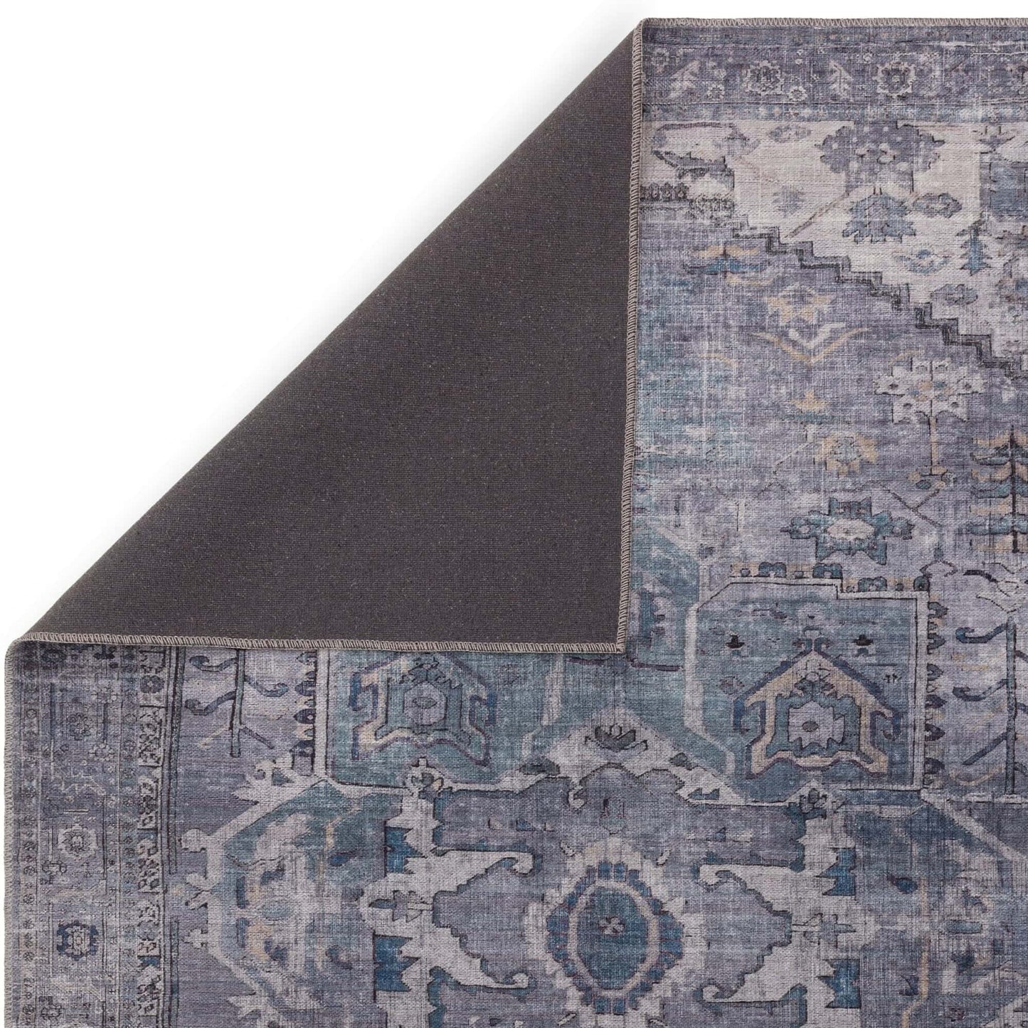Alfombra de chenille y algodón mod. KAYA
