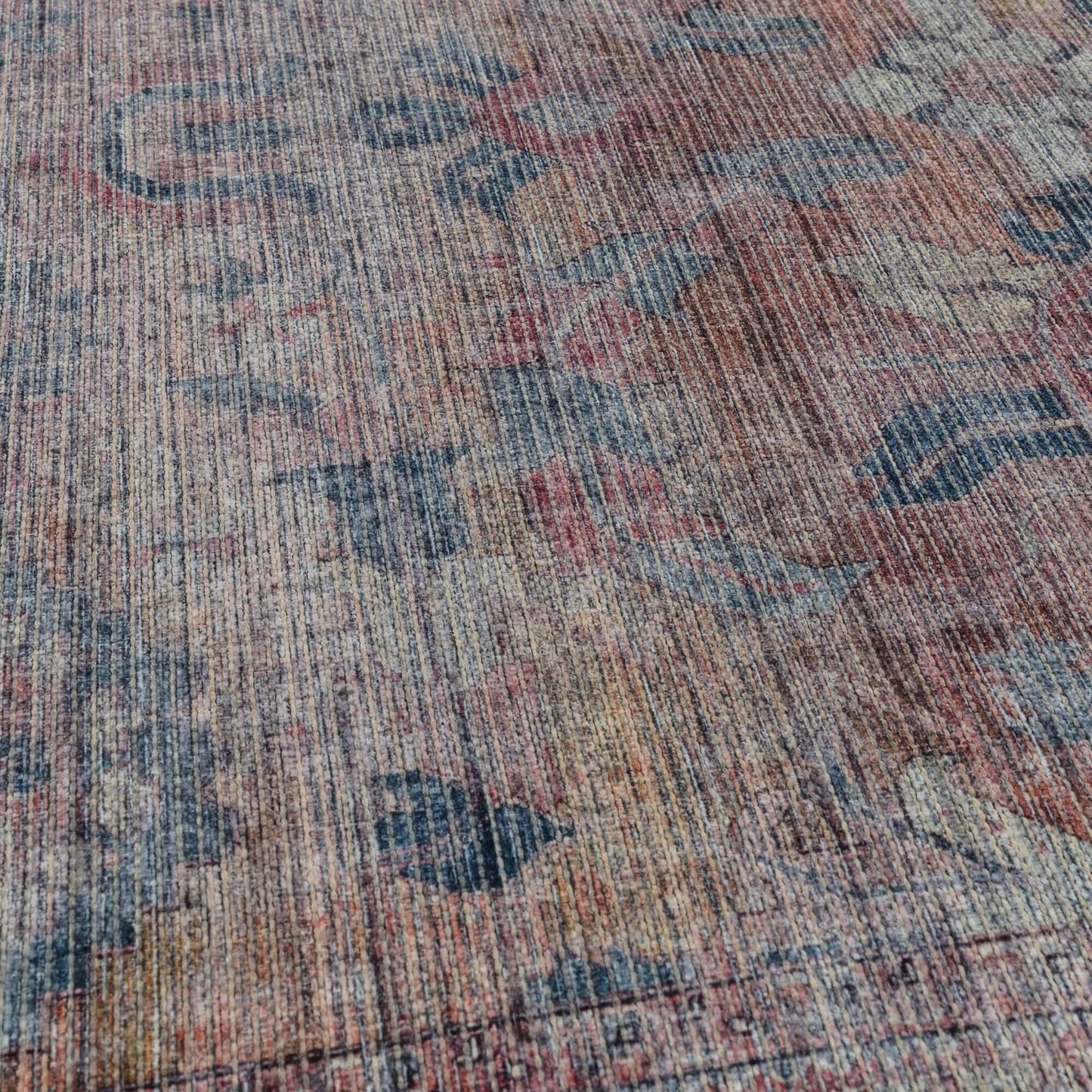 Alfombra de chenille y algodón mod. KAYA