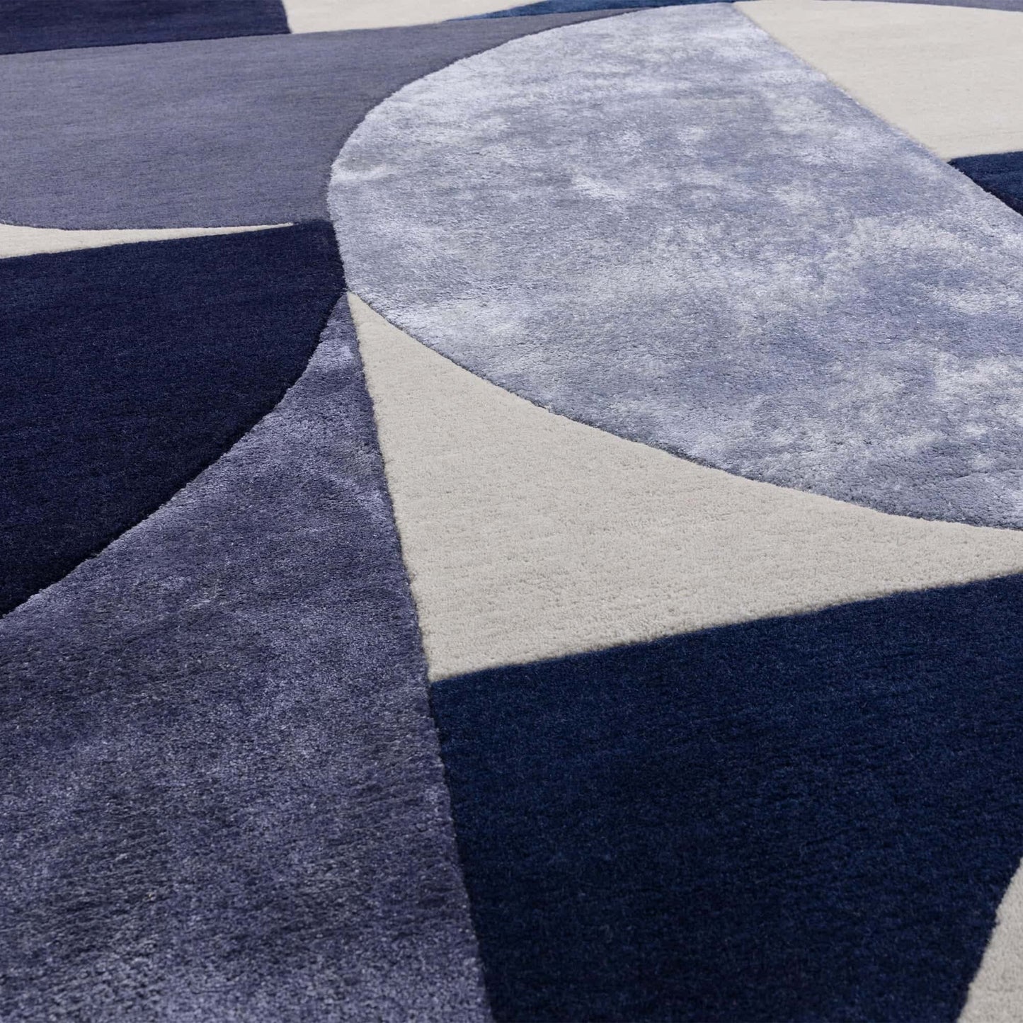 Alfombra de lana mod. MATRIX/OVAL