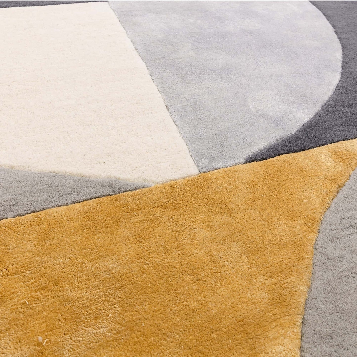 Alfombra de lana mod. MATRIX/OVAL