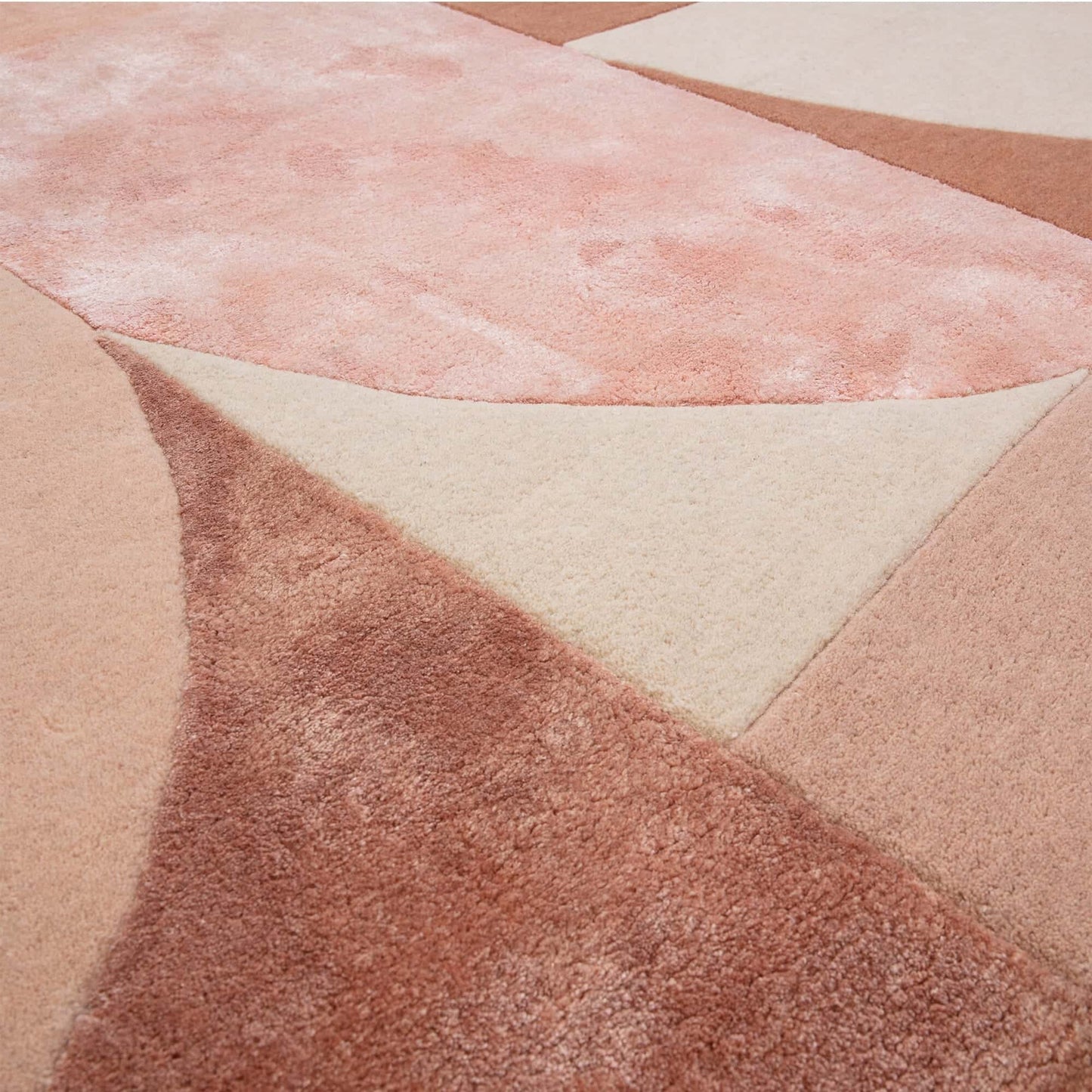 Alfombra de lana mod. MATRIX/OVAL