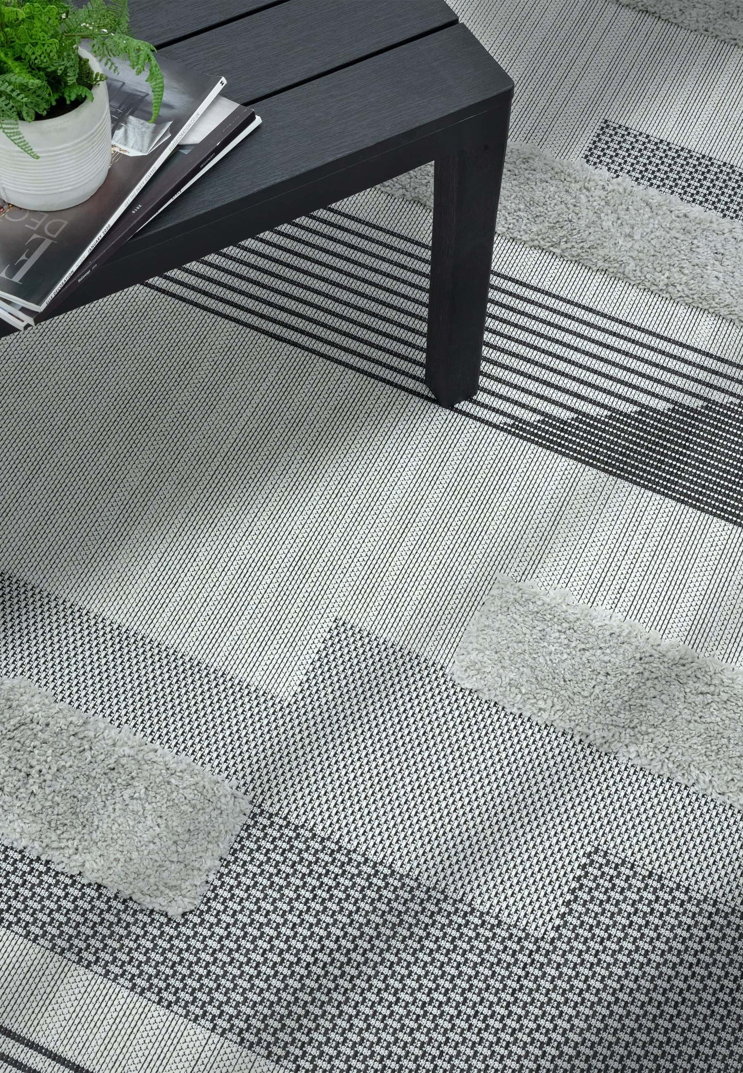 Alfombra de polipropileno mod. MONTY GEOMETRIC