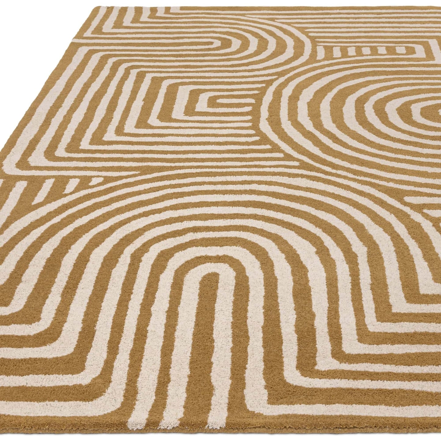 Alfombra de lana mod. REEF/CURVE