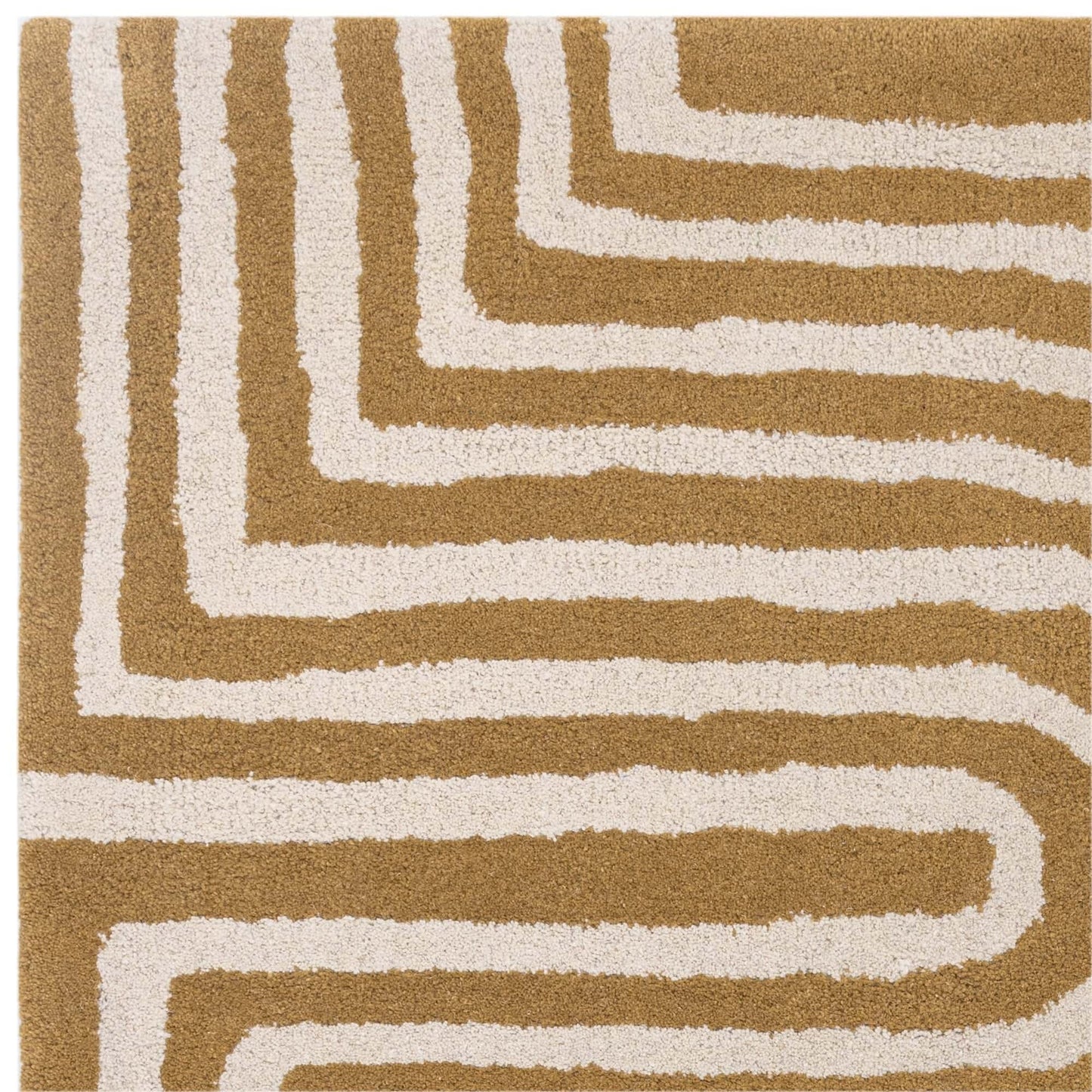 Alfombra de lana mod. REEF/CURVE