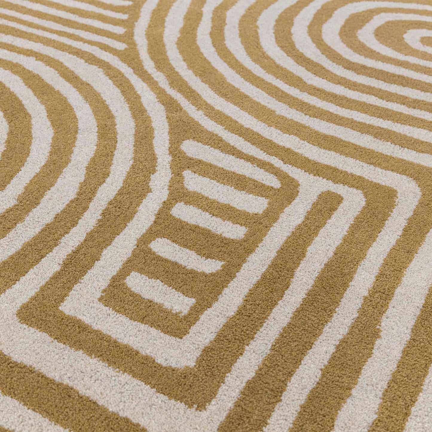 Alfombra de lana mod. REEF/CURVE