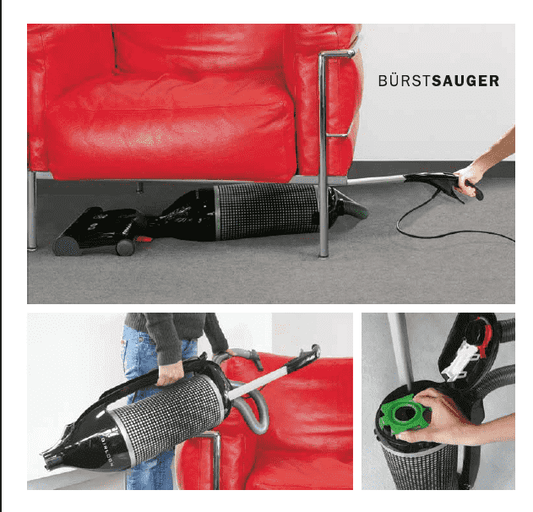 Aspiradora Infloor perfecta para moquetas, losetas y alfombras.