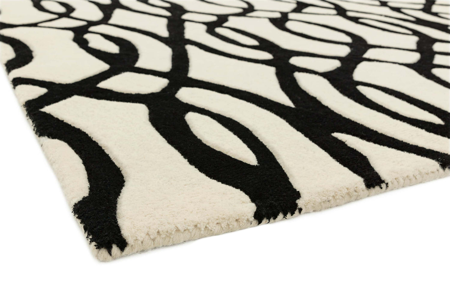 Alfombra de lana mod. MATRIX/WIRE