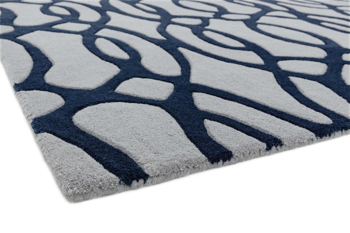 Alfombra de lana mod. MATRIX/WIRE