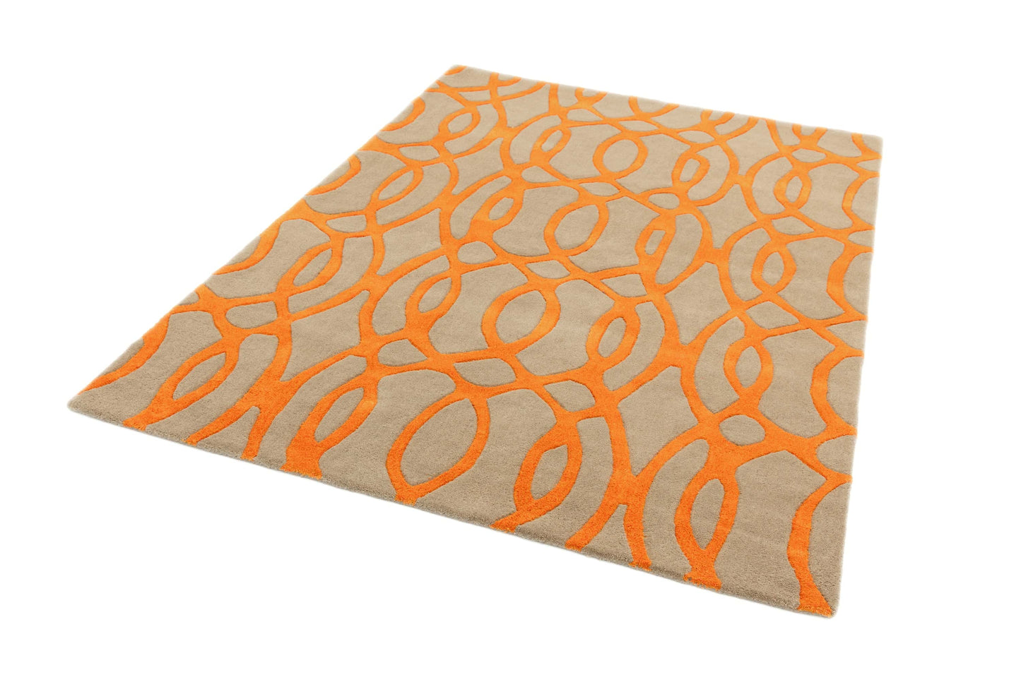 Alfombra de lana mod. MATRIX/WIRE