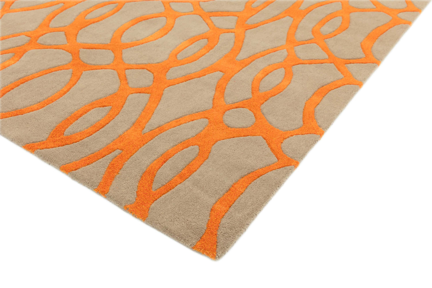 Alfombra de lana mod. MATRIX/WIRE