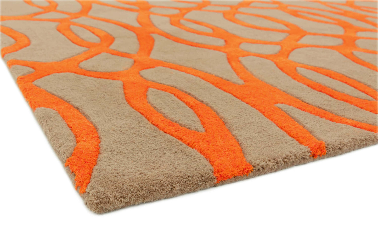 Alfombra de lana mod. MATRIX/WIRE
