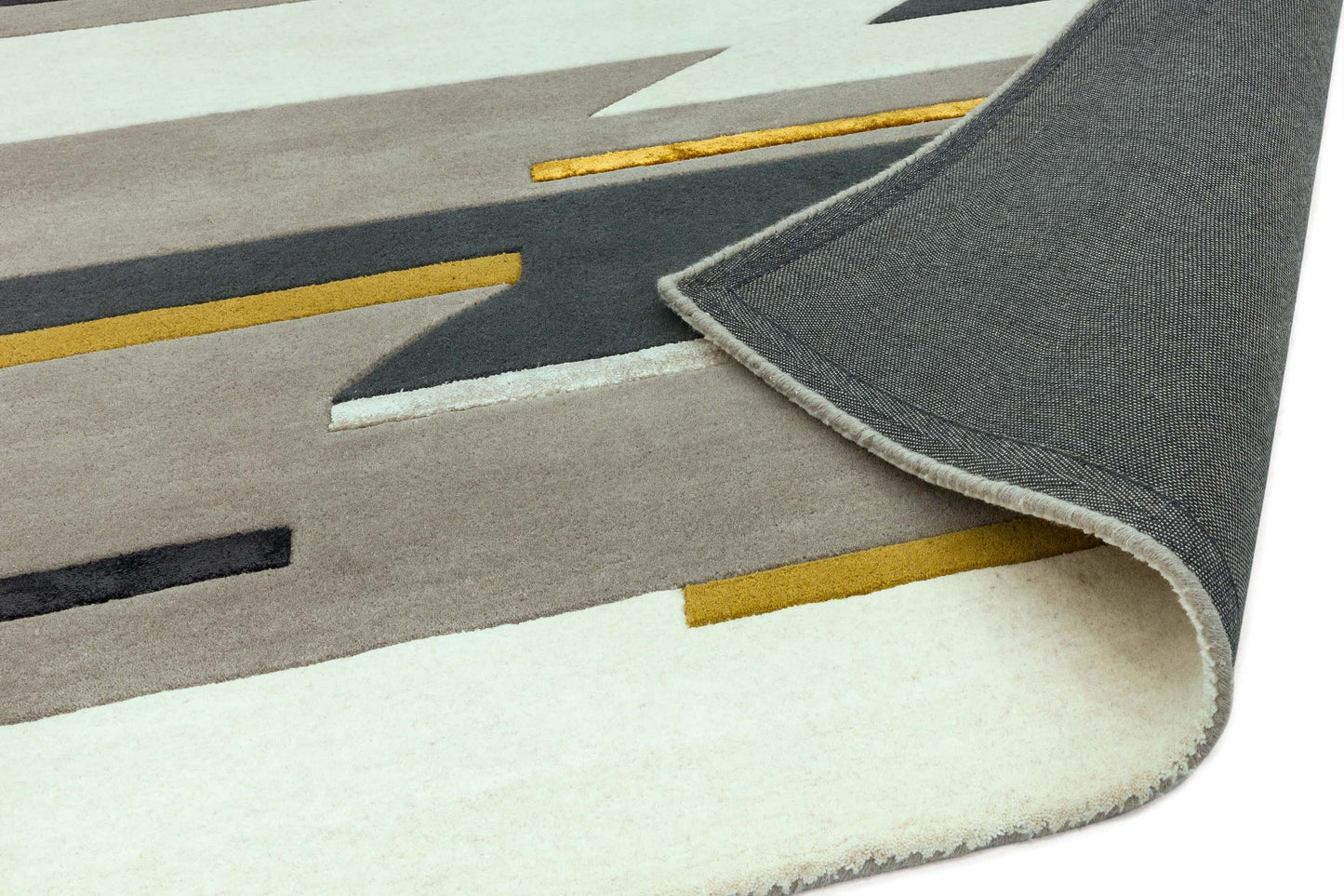 Alfombra de lana mod. MATRIX/RHOMBUS