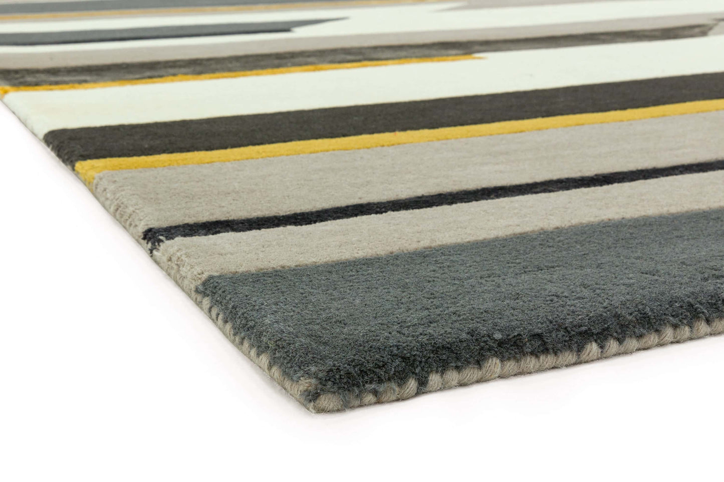 Alfombra de lana mod. MATRIX/RHOMBUS
