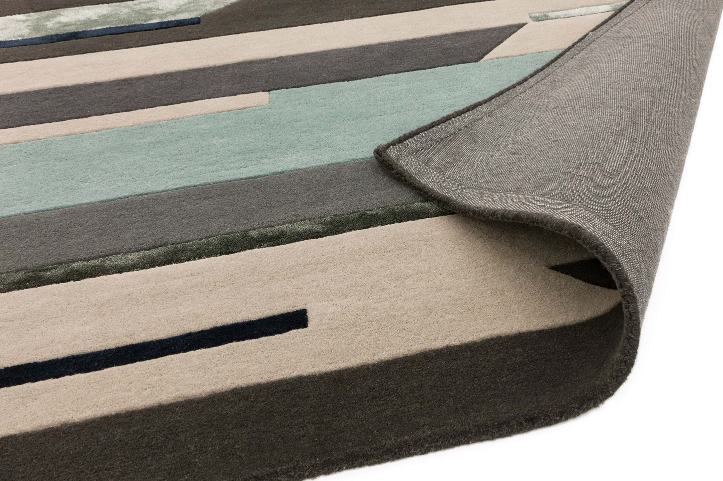 Alfombra de lana mod. MATRIX/RHOMBUS