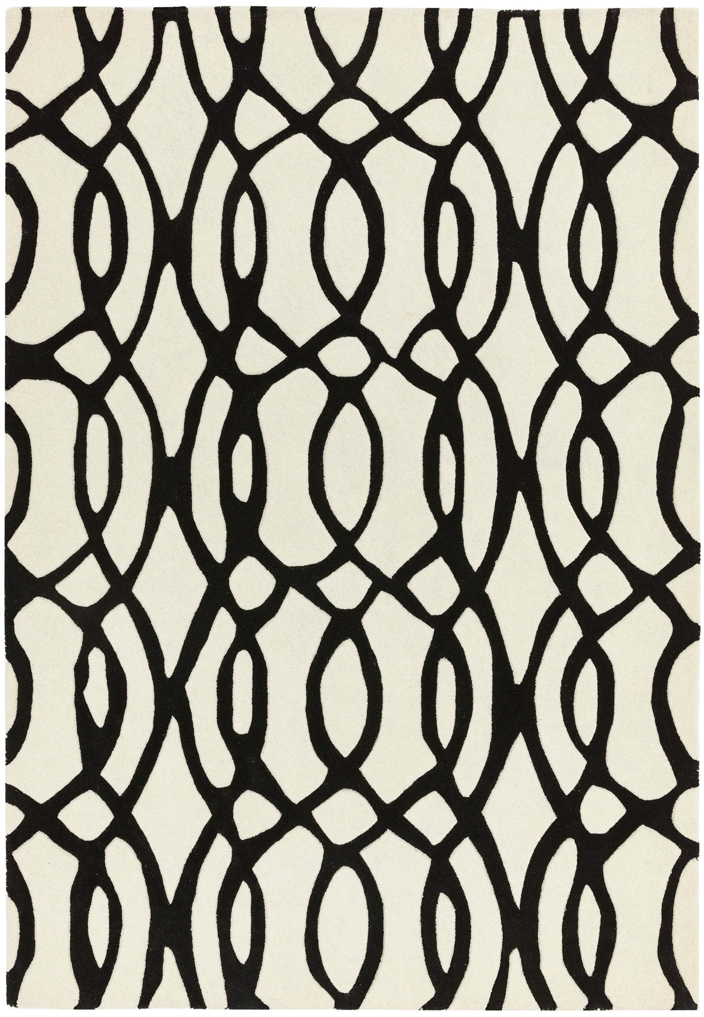 Alfombra de lana mod. MATRIX/WIRE