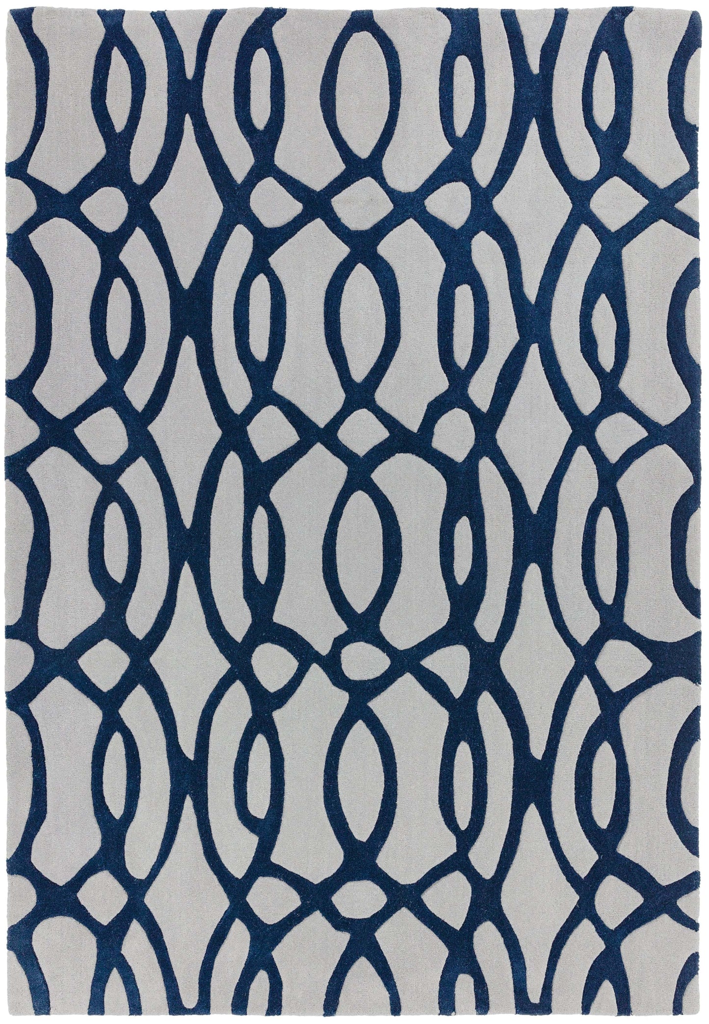 Alfombra de lana mod. MATRIX/WIRE