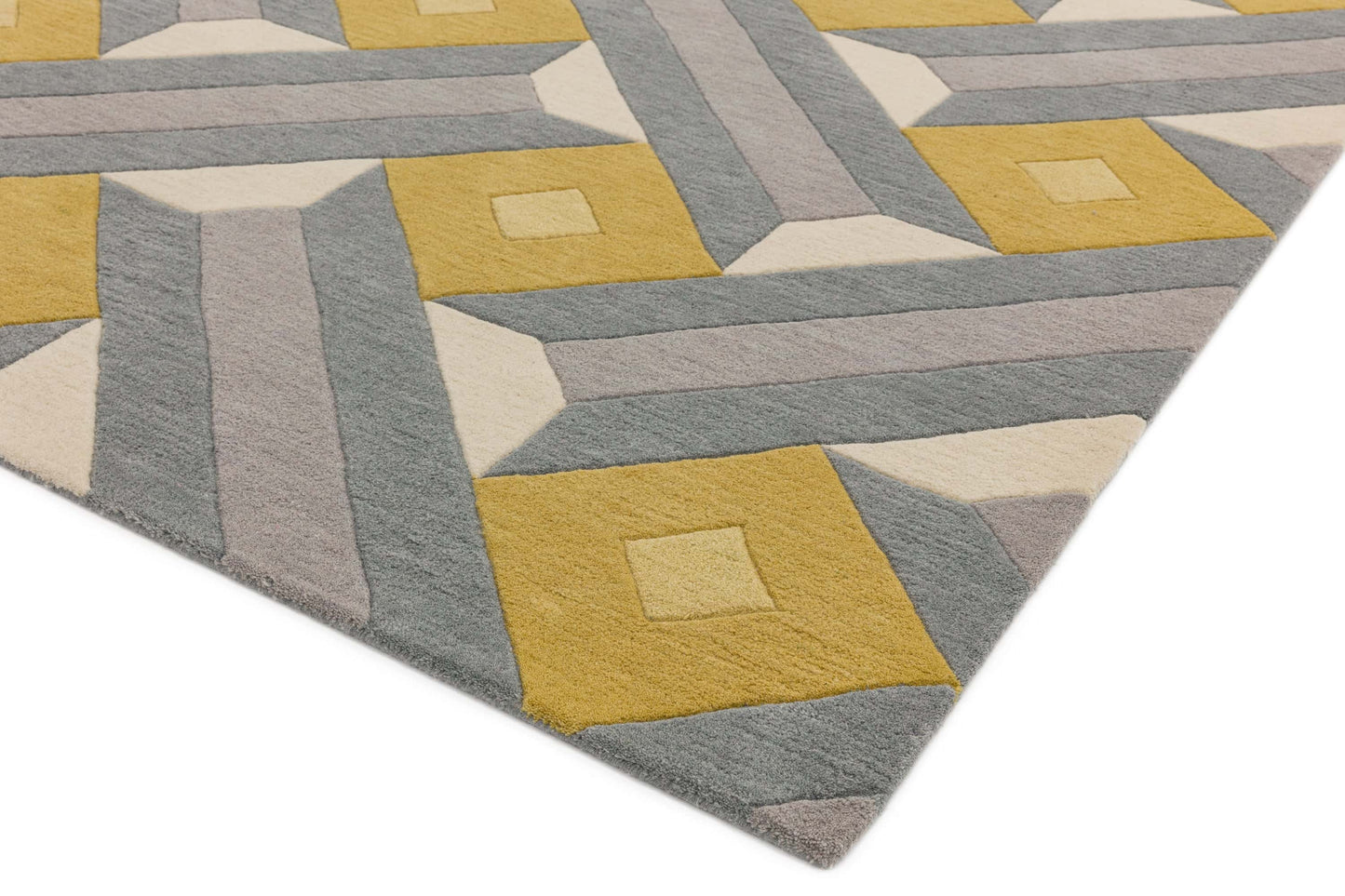 Alfombra de lana mod. REEF/GEO, REEF/MOTIF