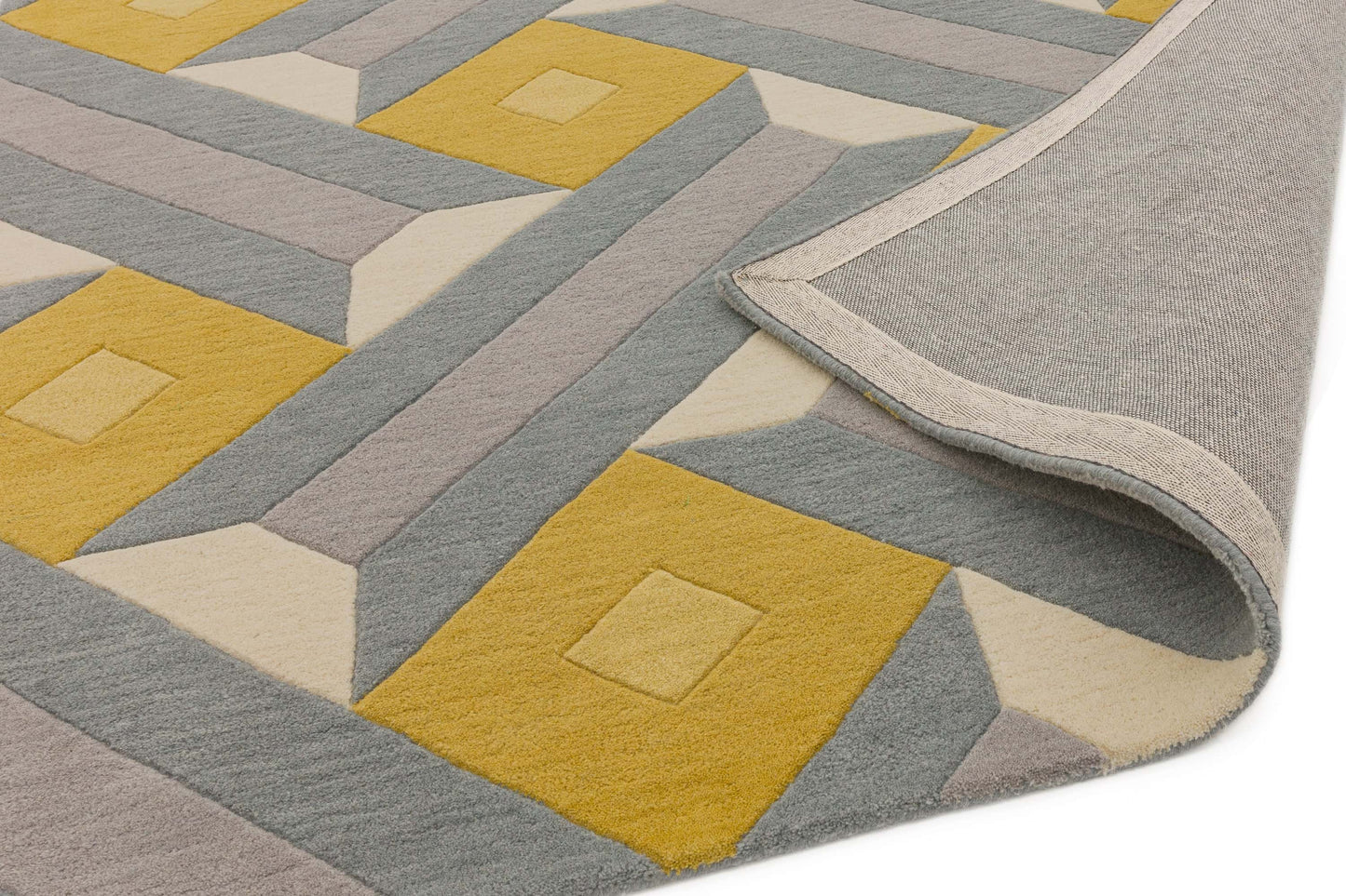 Alfombra de lana mod. REEF/GEO, REEF/MOTIF