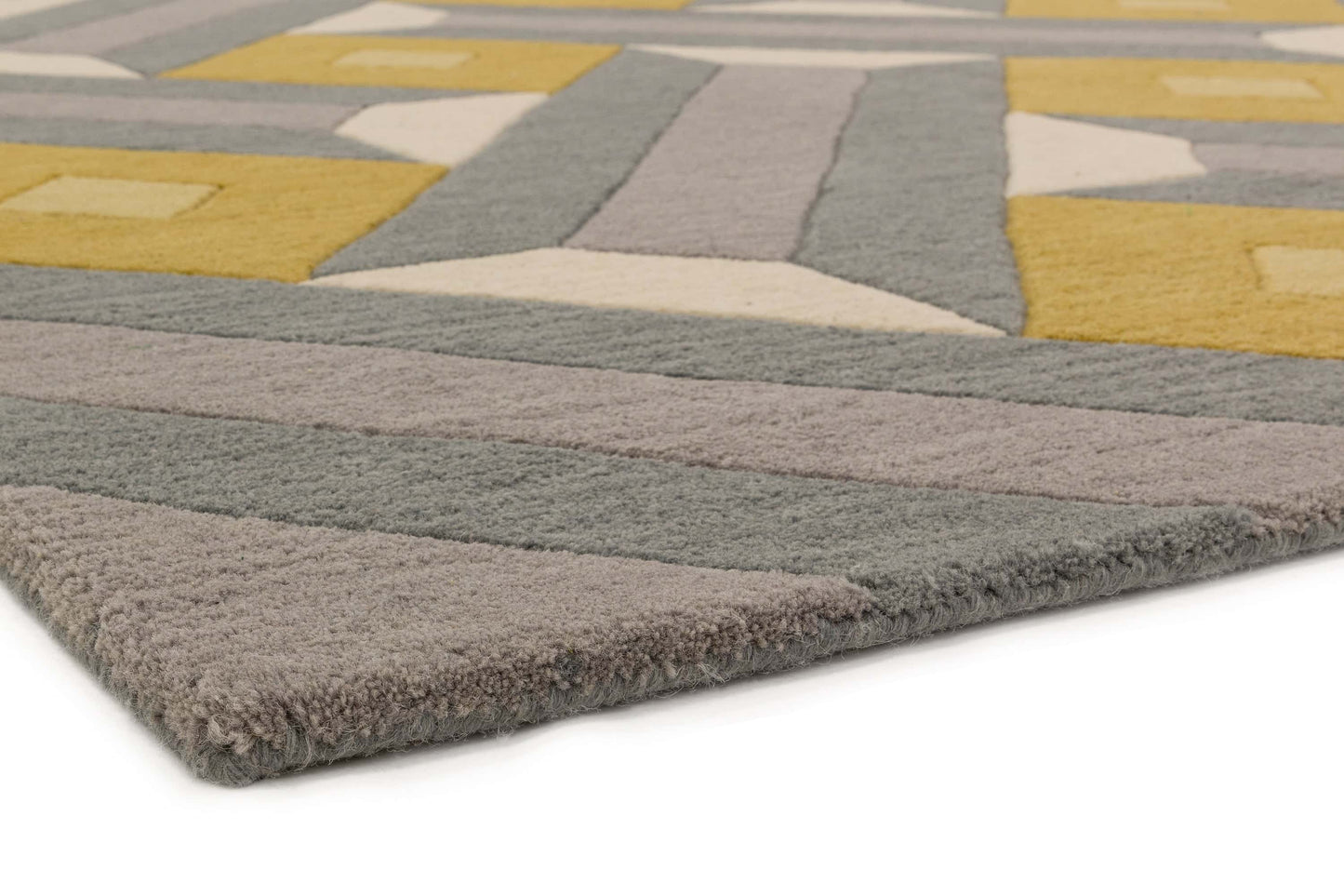 Alfombra de lana mod. REEF/GEO, REEF/MOTIF
