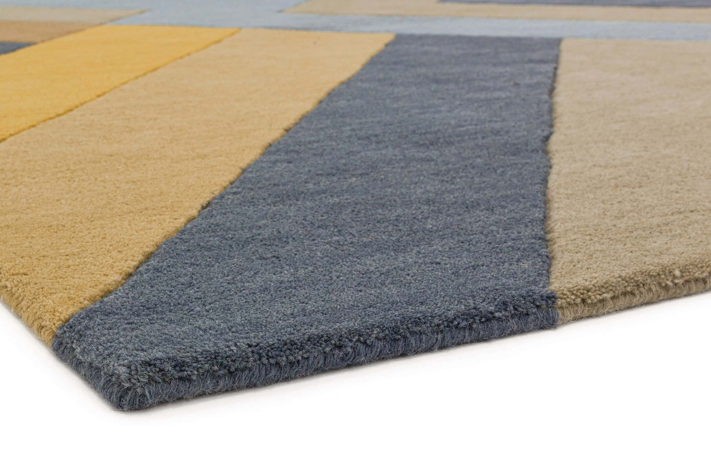 Alfombra de lana mod. REEF/BIG ZIG
