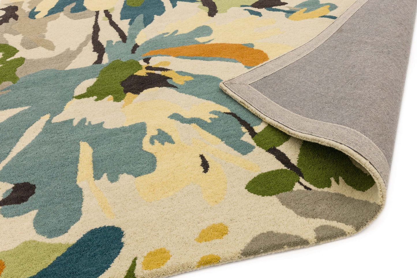 Alfombra de lana mod. REEF/FLORAL