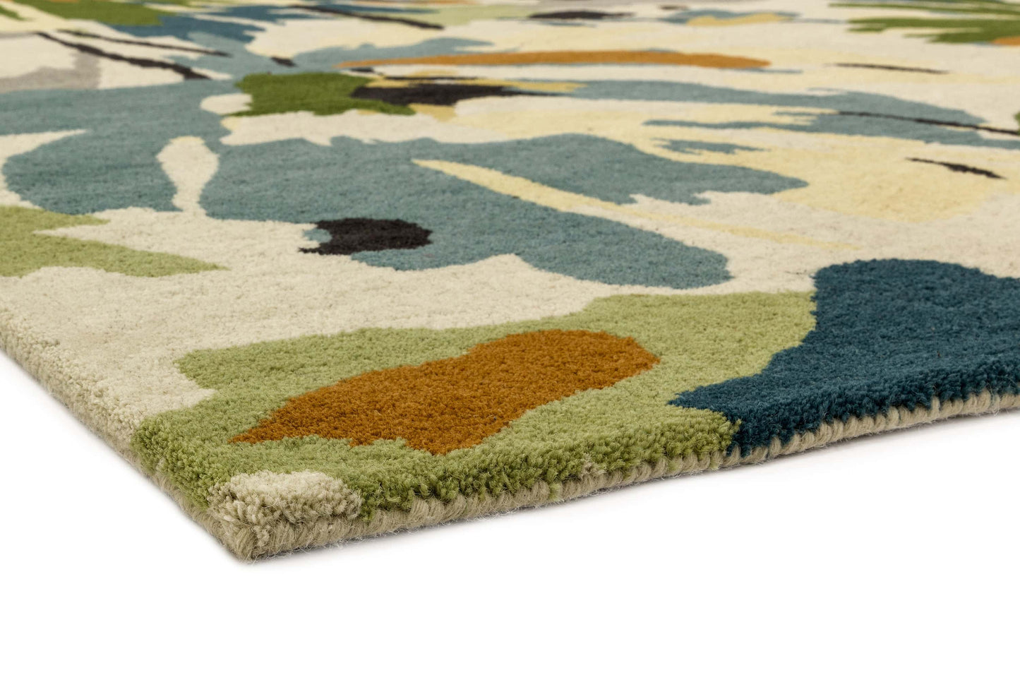 Alfombra de lana mod. REEF/FLORAL