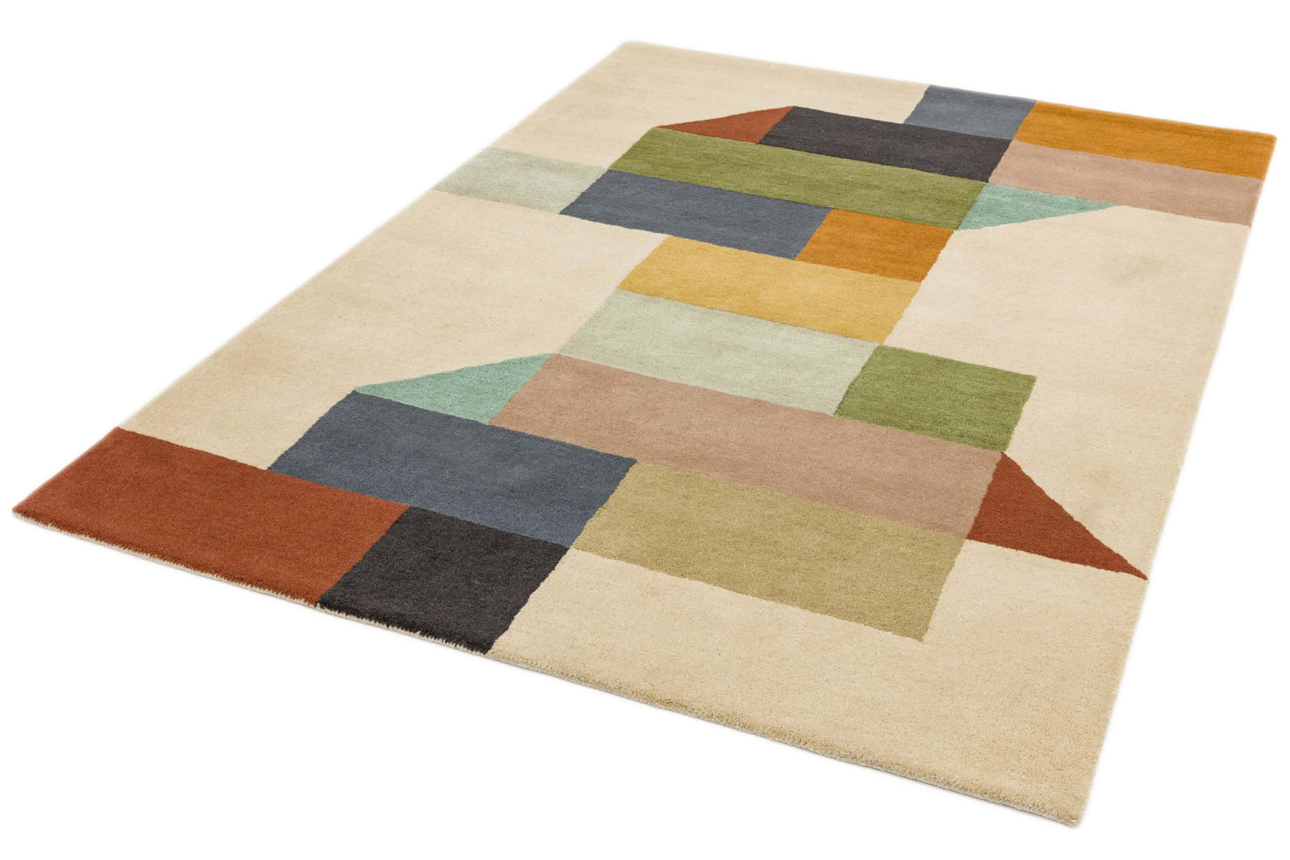 Alfombra de lana mod. REEF/TRIANGLE, REEF/ABSTRACT, REFF/MODERN, REEF/BLOCKS