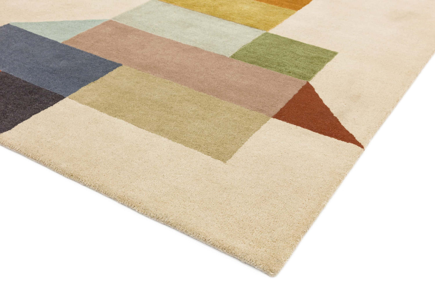 Alfombra de lana mod. REEF/TRIANGLE, REEF/ABSTRACT, REFF/MODERN, REEF/BLOCKS