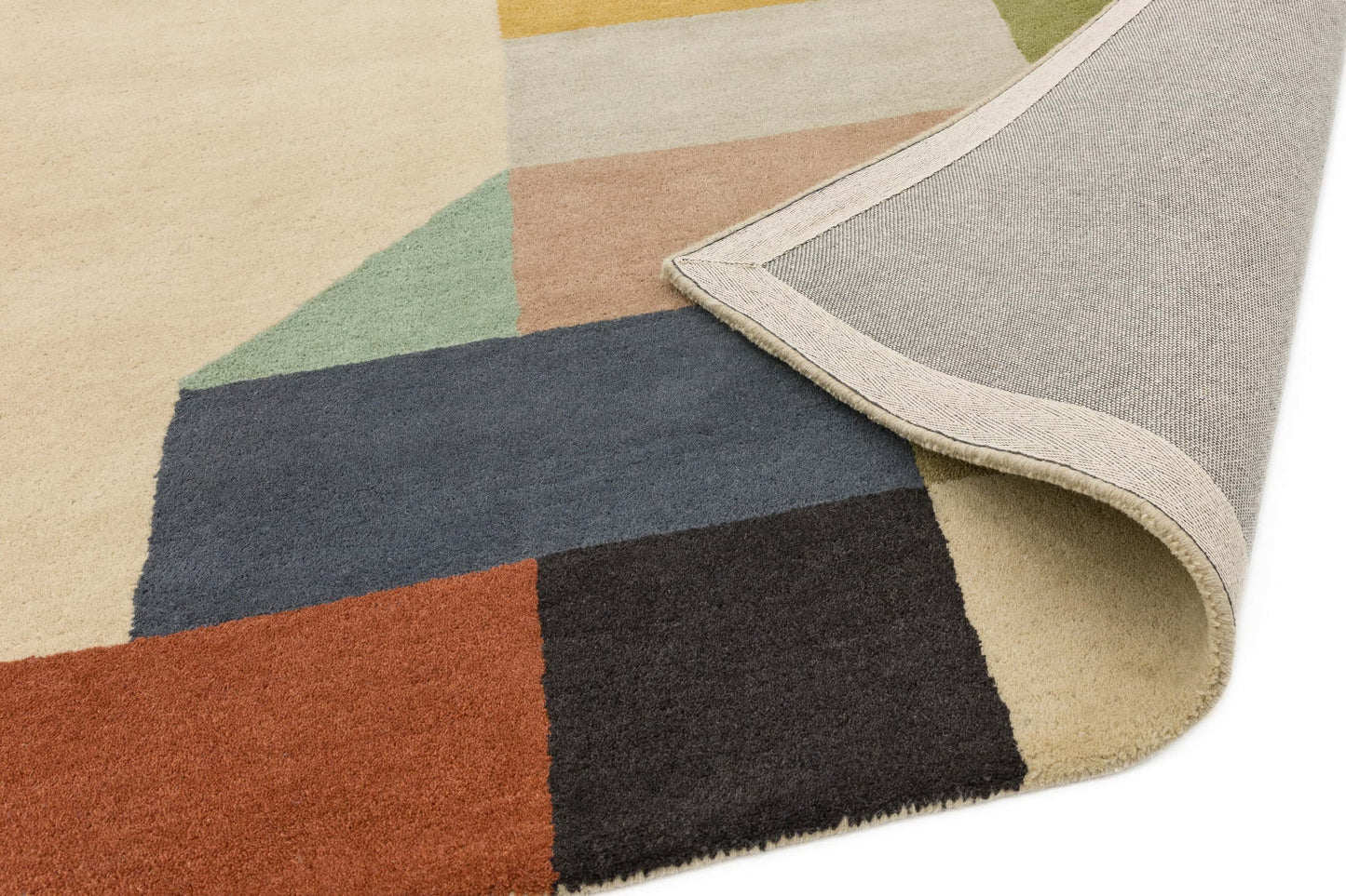 Alfombra de lana mod. REEF/TRIANGLE, REEF/ABSTRACT, REFF/MODERN, REEF/BLOCKS