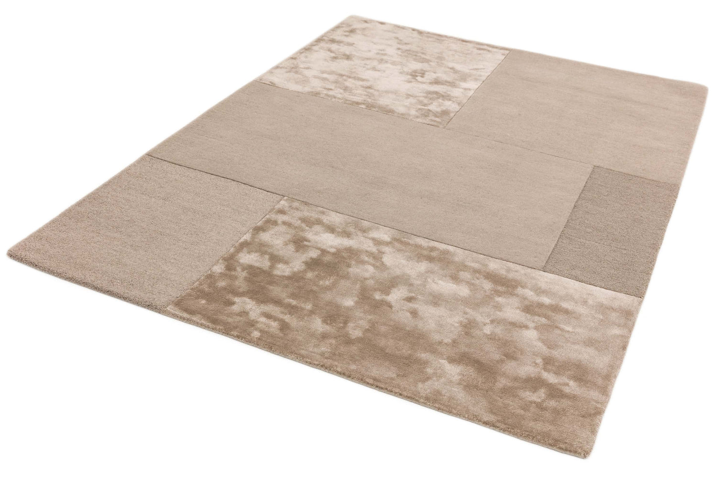 Alfombra de lana y viscosa mod. TATE
