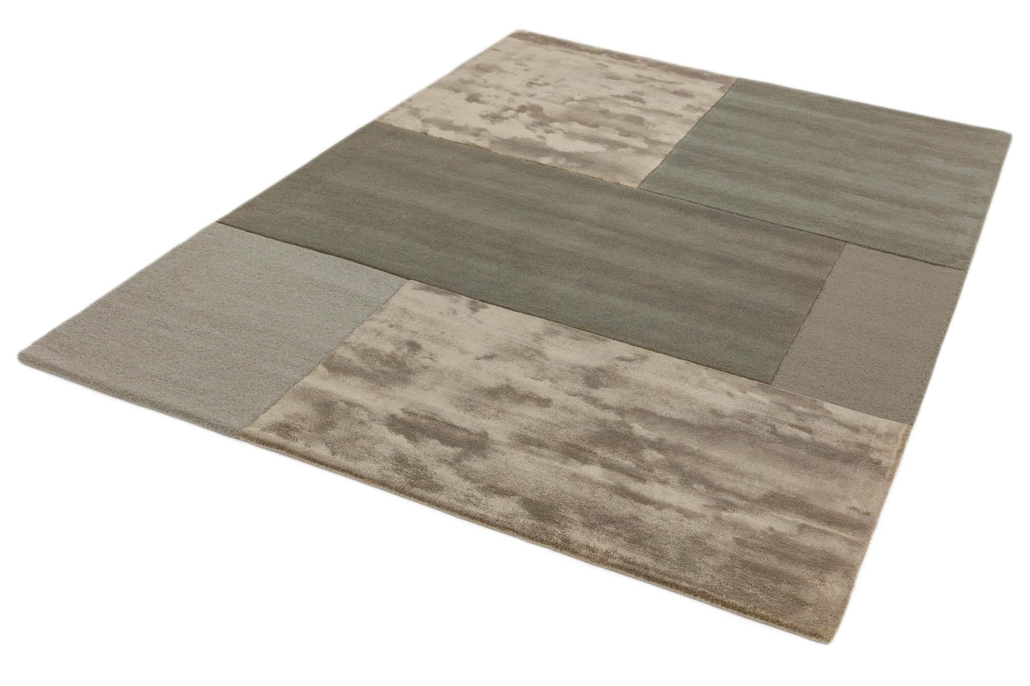 Alfombra de lana y viscosa mod. TATE