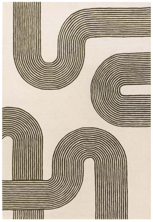 Alfombra de lana mod. MATRIX/ARCHES
