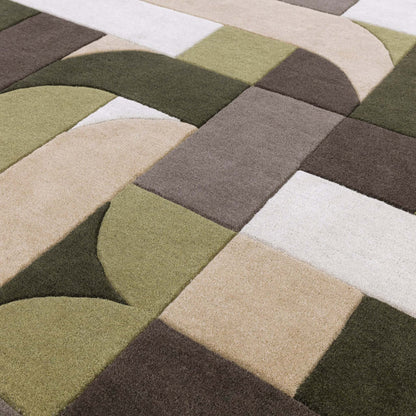 Alfombra de lana mod. MATRIX/KLOTSKI