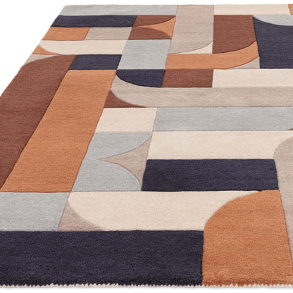 Alfombra de lana mod. MATRIX/KLOTSKI