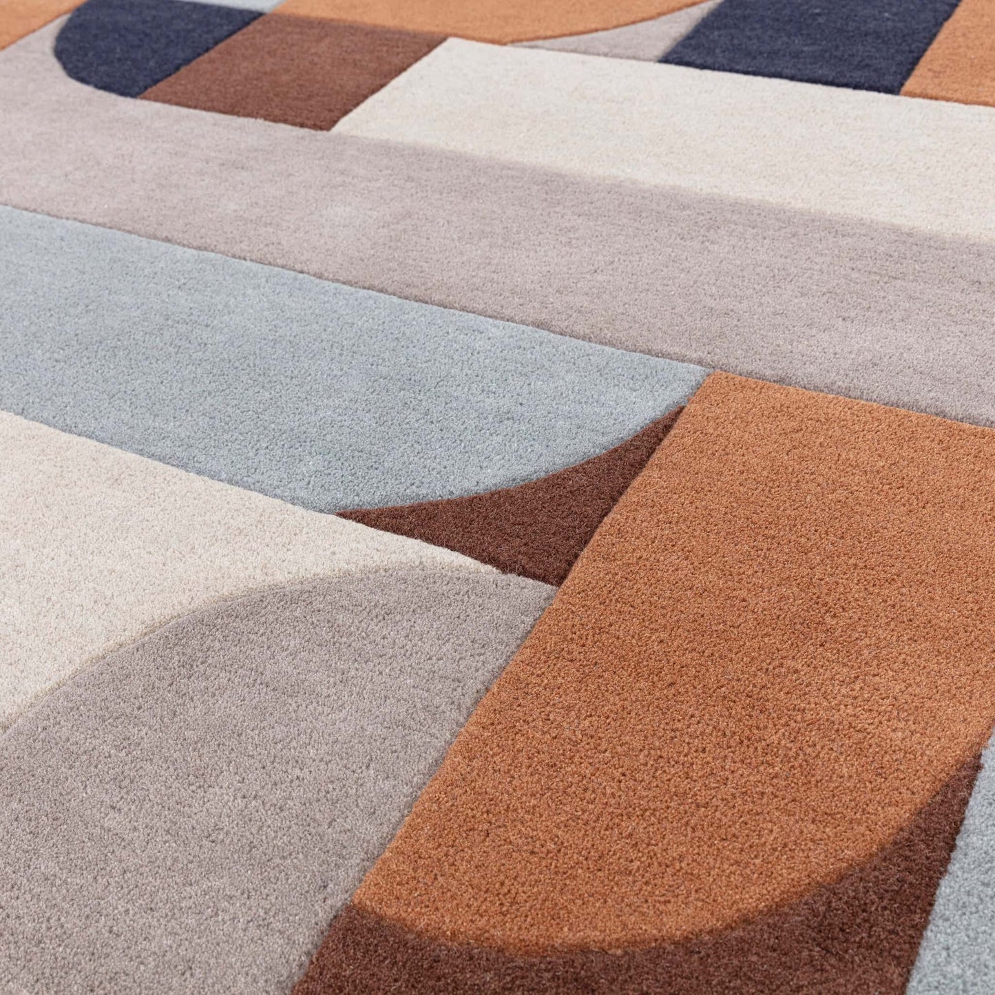 Alfombra de lana mod. MATRIX/KLOTSKI