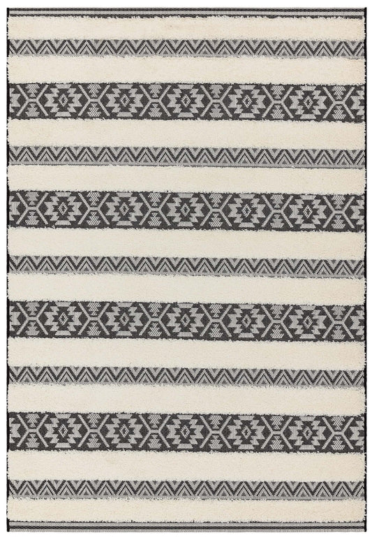 Alfombra de polipropileno mod. MONTY STRIPE