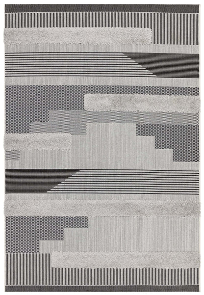 Alfombra de polipropileno mod. MONTY GEOMETRIC
