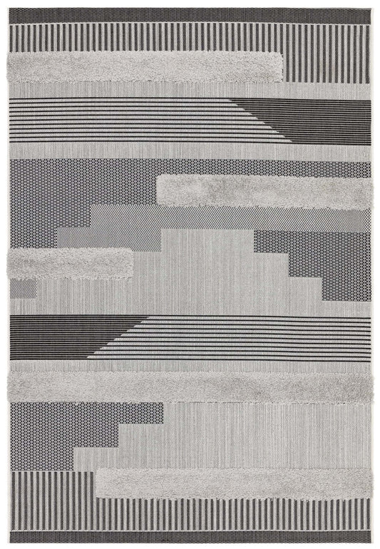 Alfombra de polipropileno mod. MONTY GEOMETRIC