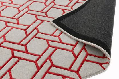 Alfombra de lana y viscosa mod. NEXUS