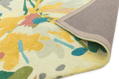 Alfombra de lana mod. REEF/FLORAL
