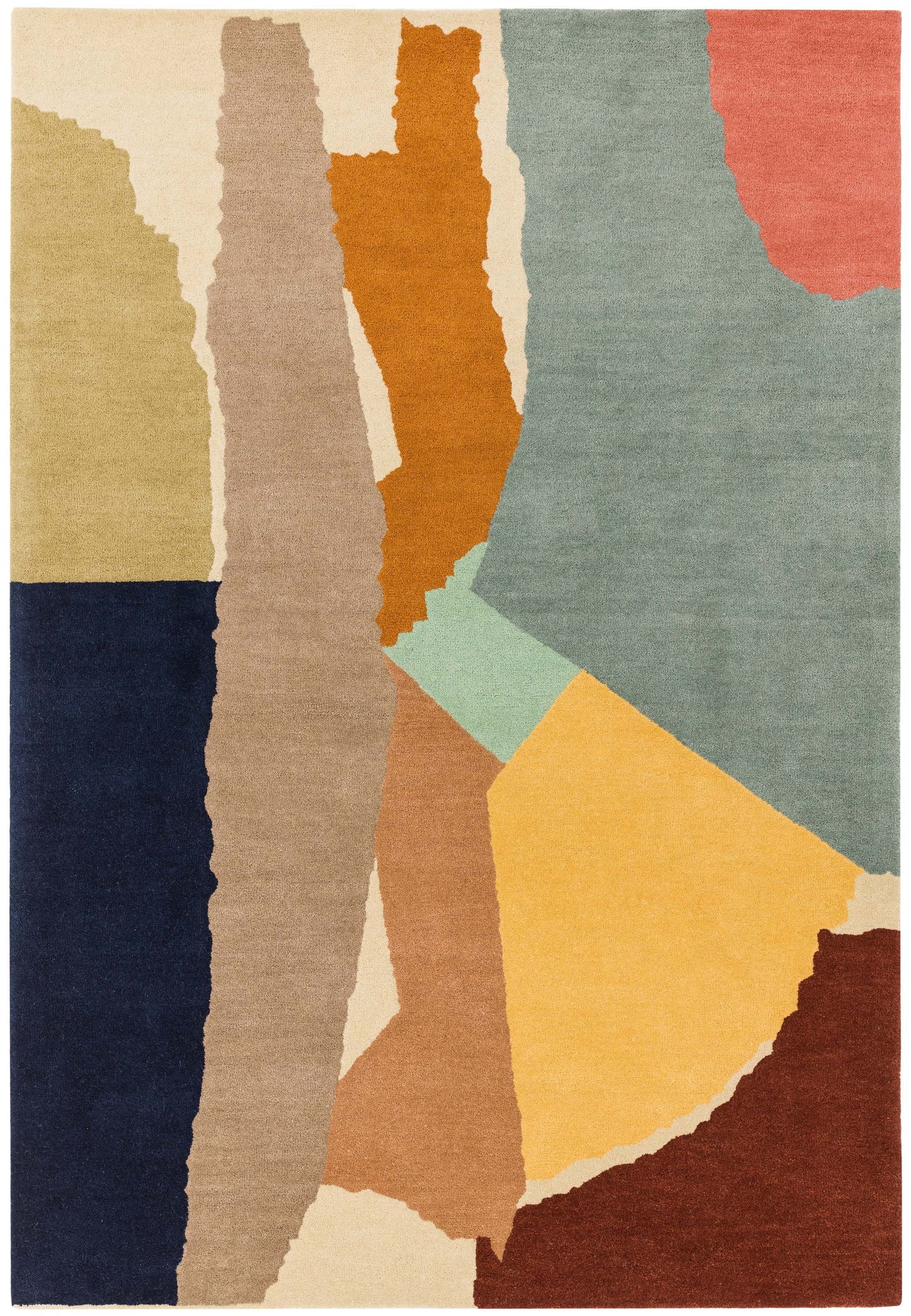 Alfombra de lana mod. REEF/TRIANGLE, REEF/ABSTRACT, REFF/MODERN, REEF/BLOCKS