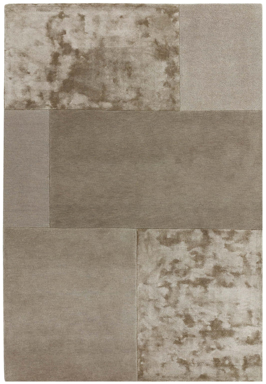 Alfombra de lana y viscosa mod. TATE
